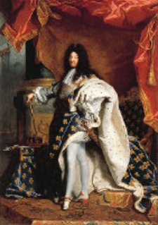 Ludwik XIV Wielki, Król Słońce. Obraz olejny Hyacinthe Rigaud