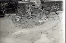 Zniszczenia w Lublinie na skutek bombardowania 9 IX 1939 roku. Fotografia