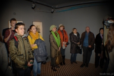 Publiczność na otwarciu wystawy "Nieznane widoki Lublina"