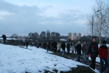 Marsz Pamięci 2008 - 66. rocznica likwidacji Ochronki żydowskiej przy ul. Grodzkiej 11