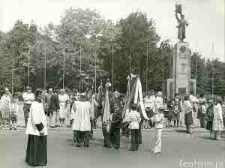 Procesja Bożego Ciała na Placu Litewskim w Lublinie