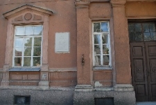 Fragment budynku przy ul. Narutowicza 12 w Lublinie