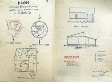 Plan zakładu fotograficznego Edwarda Hartwiga przy ul. Narutowicza 19 w Lublinie