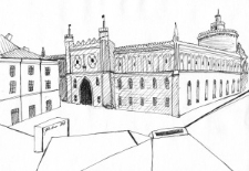 Zamek Lubelski. Rysunek