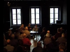 Paweł Pr&oacute;chniak podczas promocji ksiązki Władysława Panasa "Oko Cadyka"