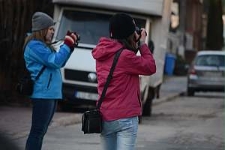 Uczestniczki warsztatu fotograficznego