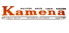 Kamena : dwutygodnik społeczno-kulturalny, R. 33 nr 3 (336) + dod. Ziemia i Pieśń, R. 2 nr 3, 15.II.1966