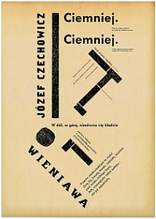 Grafika do wiersza J&oacute;zefa Czechowicz pt. "Wieniawa"