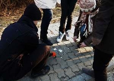 Nagrywanie problem&oacute;w dzielnicy podczas warsztatu dźwiękowego