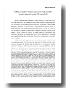 Konflikty personalne w lubelskim Judenracie w świetle protokoł&oacute;w posiedzeń plenarnych (styczeń 1940-marzec 1942)
