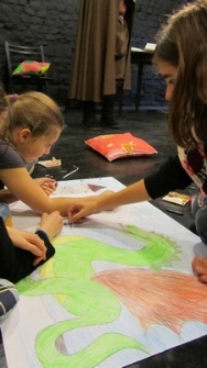 Zaczarowany Lublin 2012 - Świat z legendy "O śnie Leszka Czarnego" - warsztat dla dzieci z PSSP