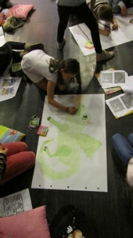 Zaczarowany Lublin 2012 - Świat z legendy "O śnie Leszka Czarnego" warsztaty SP 10