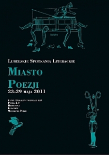 Plakat promocyjny Miasta Poezji 2011