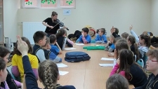 Zaczarowany Lublin 2012 - W poszukiwaniu kwiatu paproci - warsztaty edukacyjne z dziećmi z SP 30