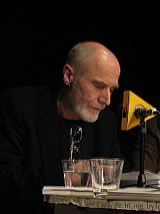 Ryszard Krynicki na spotkaniu "Wierszem o wierszu"