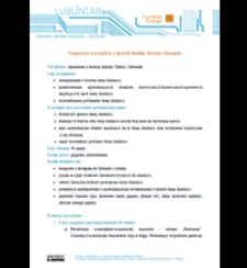 Scenariusz warsztat&oacute;w z historii dzielnic Sławin i Sławinek