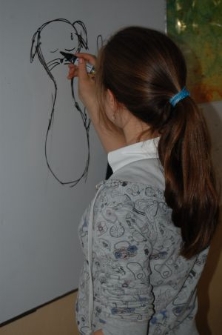 Warsztaty komiksu przeprowadzone w ramach projektu "LublinLab".