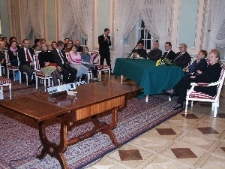 Uroczystość przekazania negatywów Edwarda Hartwiga