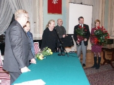 Uroczystość przekazania negatywów Edwarda Hartwiga