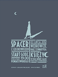 Plakat "Spaceru z Czechowiczem" 2012