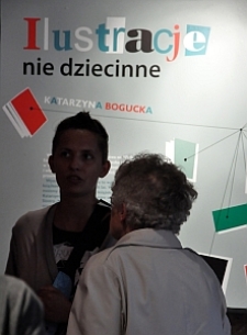 "Ilustracje nie dziecinne" - wystawa Katarzyny Boguckiej