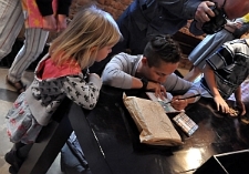 Katarzyna Bogucka w Izbie Drukarstwa