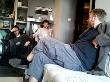 Mieszkanie Poezji - "Rozdzielczość Chleba Offline", spotkanie z Leszkiem Onakiem, Piotrem Puldzianen Płucienniczakiem, Łukaszem Podg&oacute;rni