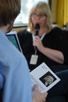 Spotkanie z Dorotą Ryst w Trolejbusie Poezji