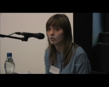 Fragment referatu Iryny Kołbun &ndash; Wieś Chryniw. Studium przypadku zaprezentowanego przez Viktoriie Boyko w ramach sesji naukowej "Pojednanie przez trudną pamięć"