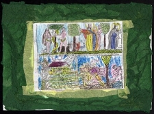 Zaczarowany Lublin 2012 - W poszukiwaniu kwiatu paproci. Prace dzieci z SP 50