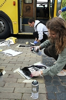 Warsztaty Szablonu podczas Festiwalu Miasto Poezji 2012