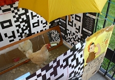 Mieszkanie Poezji "Dzieci chorzy" - Kura Poezji - happening