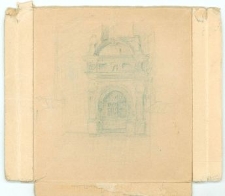 Rysunek z hitlerowskiego więzienia na Zamku w Lublinie