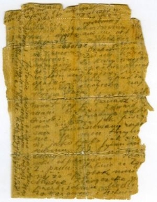 Gryps ze stalinowskiego więzienia na Zamku w Lublinie