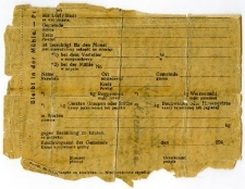 Gryps ze stalinowskiego więzienia na Zamku w Lublinie