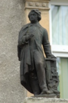 Figura Mickiewicza w Lublinie. Fotografia