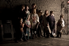 Zaczarowany Lublin 2012 - Przygotowania do stworzenia legenedy "O śnie Leszka Czarnego"