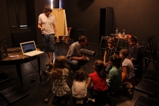 Zaczarowany Lublin 2012 - Nagrywanie ścieżki dźwiękowej do animacji legendy "O śnie Leszka Czarnego"