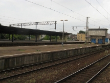 Peron Warszawa Wschodnia podczas projektu Wagon Lublin 2010.