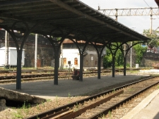 Projekt Wagon 2010 Lublin na peronie w Szczecinie.