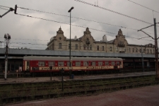 Projekt Wagon 2010 Lublin na peronie w Łodzi.