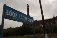 Projekt Wagon 2010 Lublin na peronie w Łodzi.