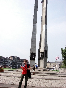 Działania załogi Wagonu 2010 Lublin w Gdańsku.
