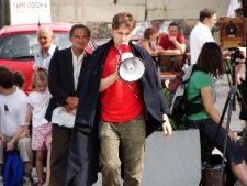 Działania załogi Wagonu 2010 Lublin w Gdańsku.