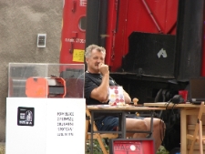 Projekt Wagon 2010 Lublin na peronie w Zielonej G&oacute;rze.