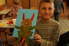 Kr&oacute;lik z liści - SP nr 6