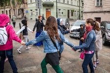 Zaczarowany Lublin 2012 - Zabawy ludowe na Placu Rybnym