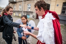 Zaczarowany Lublin 2012 - gry i zabawy z Michałem Archaniołem