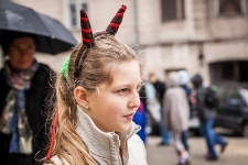 Zaczarowany Lublin 2012 - Młodzież odgrywa postaci z Lubelskich Legend