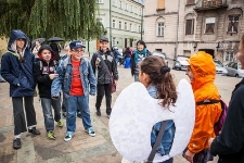 Zaczarowany Lublin 2012 - "Puk puk! Kto tam? Anioł z nieba!"... czyli zabawa ludowa "Anioły i diabły"